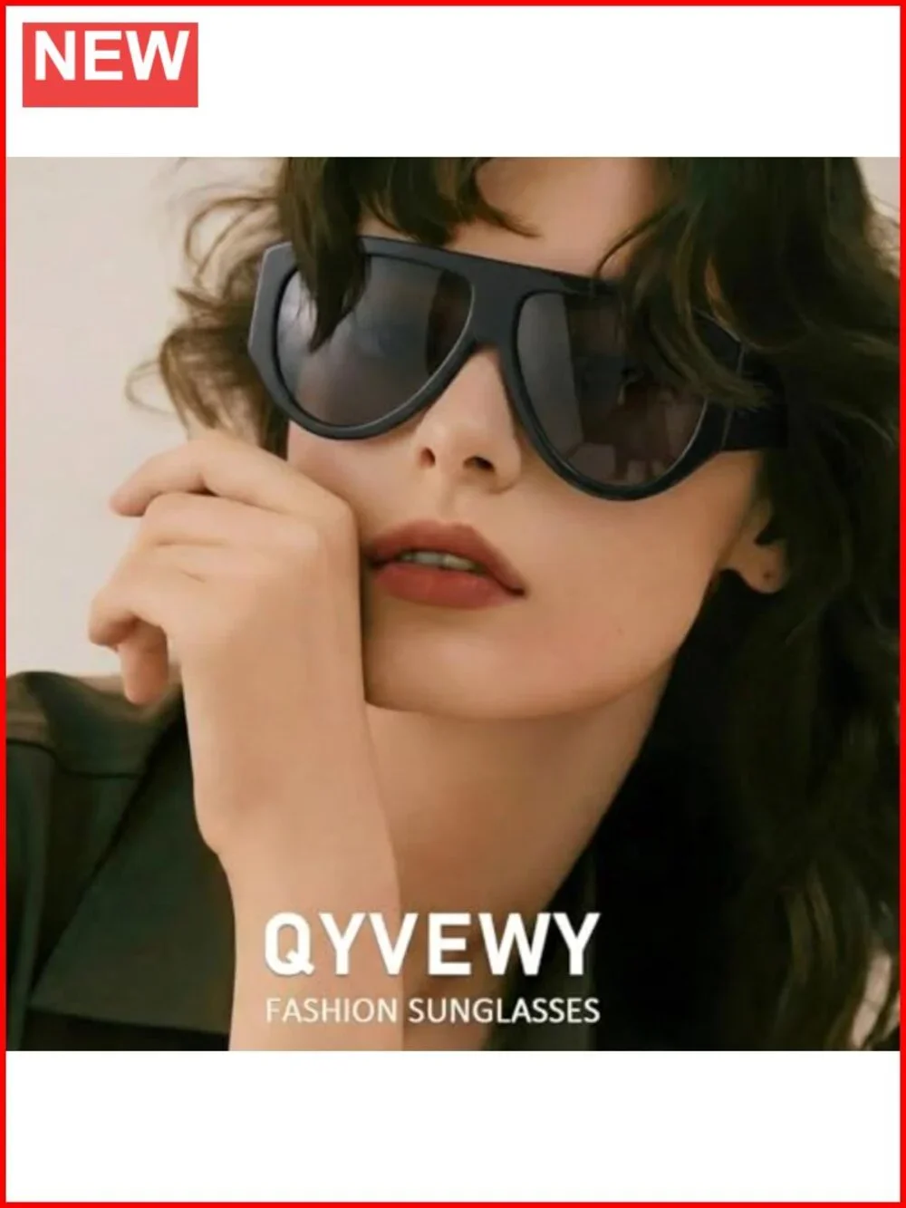 Oversized Aviator Sunglasses 2-3 Pack UV400 Protection Trendy Square Frame